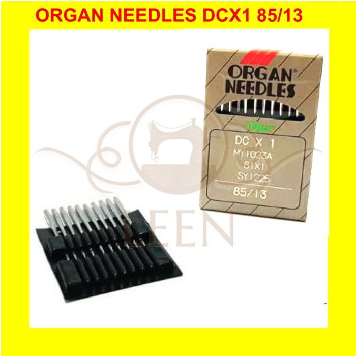 Jarum Organ DCx1 13 Original Japan DC x 1 Needles Jahit Obras LEEN