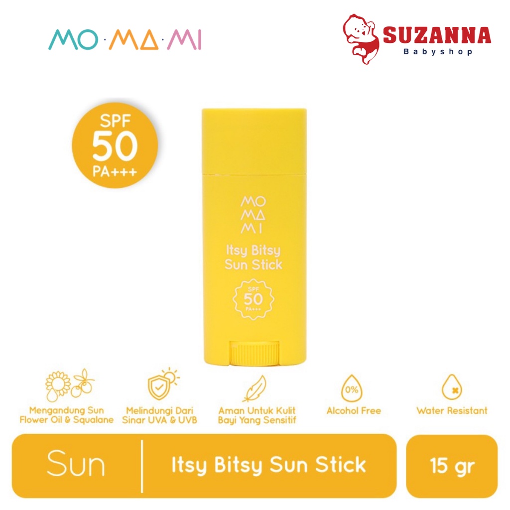 Momami Itsy Bitsy Sun Stick 15gr - Sun Screen Stick