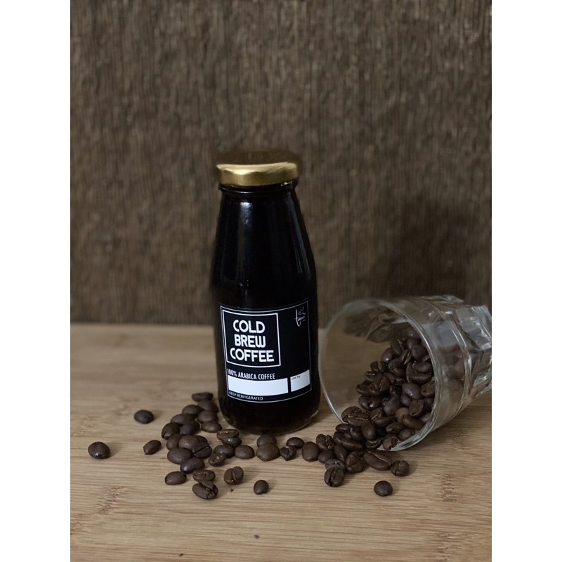 

Kopi Hitam - Cold Brew Coffee - Black @200ml