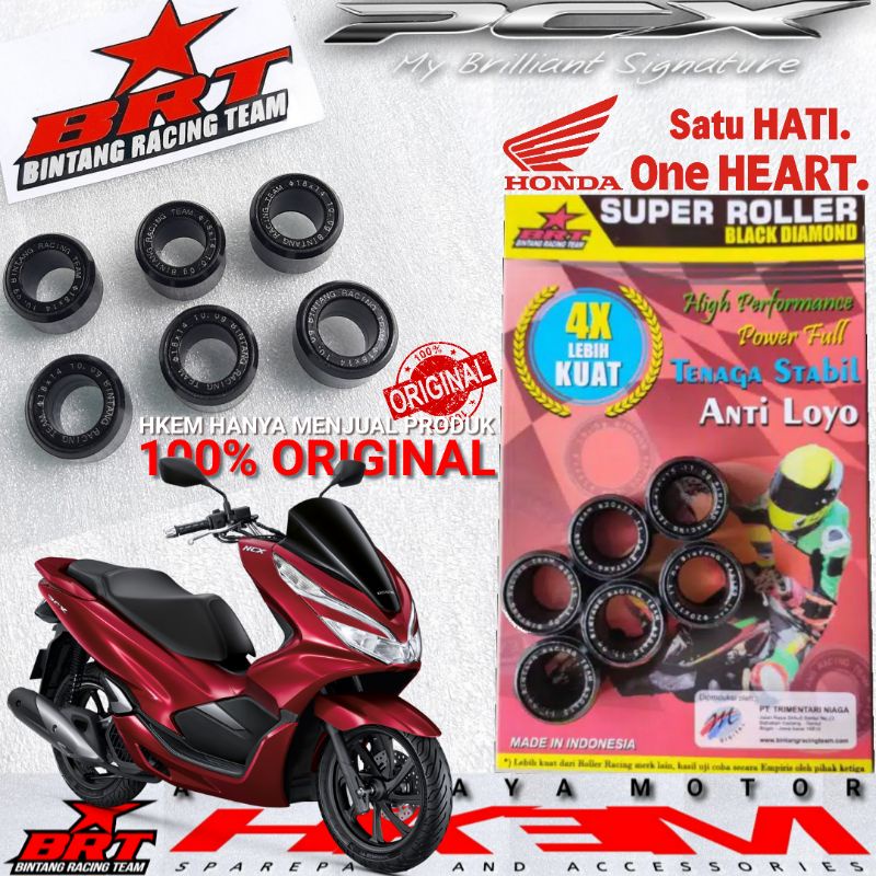 ROLLER RACING BRT HONDA PCX 150 VARIO150 NEW PCX 160 VARIO125 LOLER RESING BRT 11-15-16-17-18 GRAM