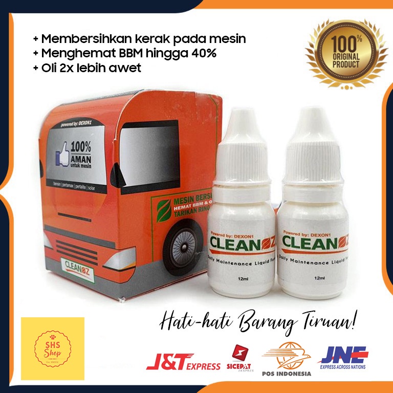 Cleanoz Penghemat BBM Solusi Hemat Bensin Mobil Motor Original Arli Kurnia