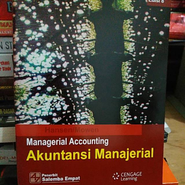 

Akutansi manajerial buku 1 edisi 8