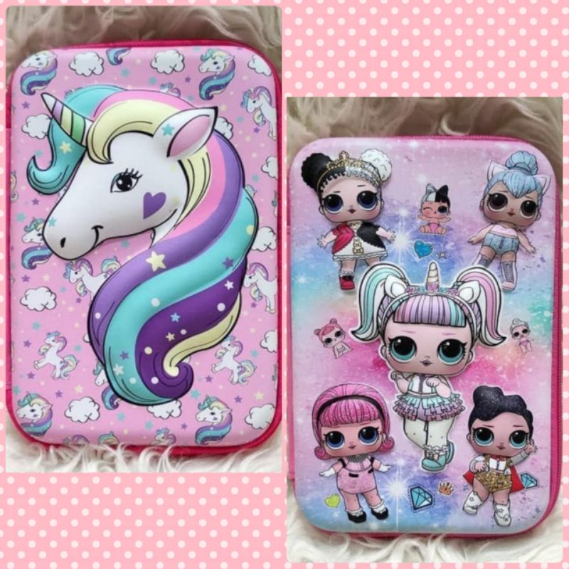 

KOTAK TEMPAT PENSIL ANAK PEREMPUAN UNICORN LOL (KP003)