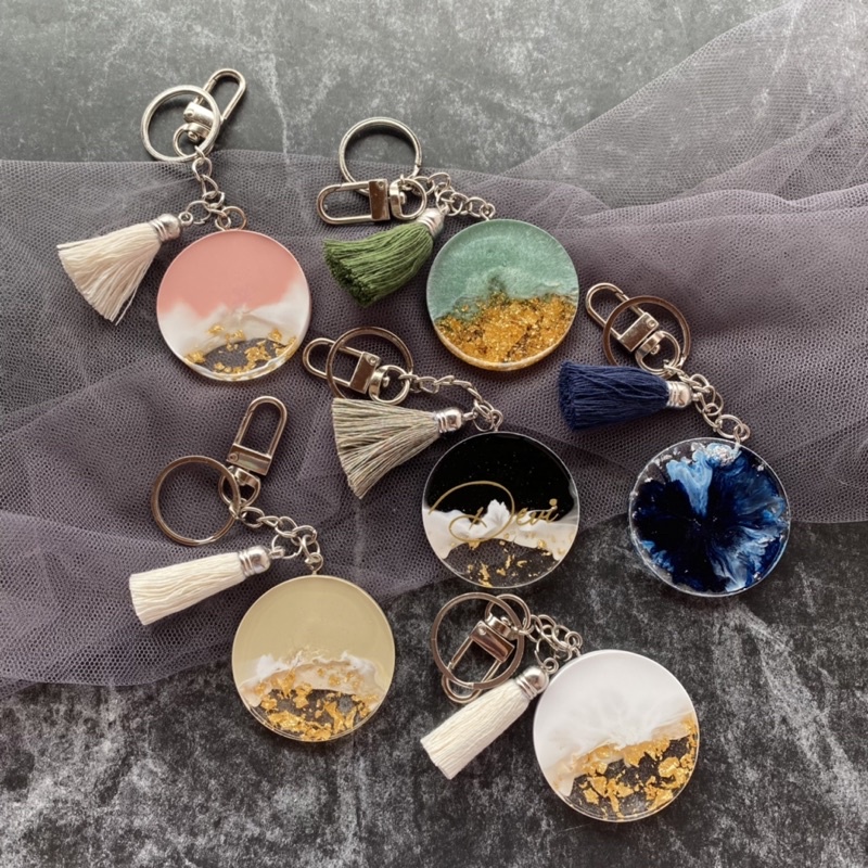 RESIN Keychain | Gantungan Kunci Tas | Gantungan Kunci Kamar | Gantungan Kunci Akrilik | Gantungan K