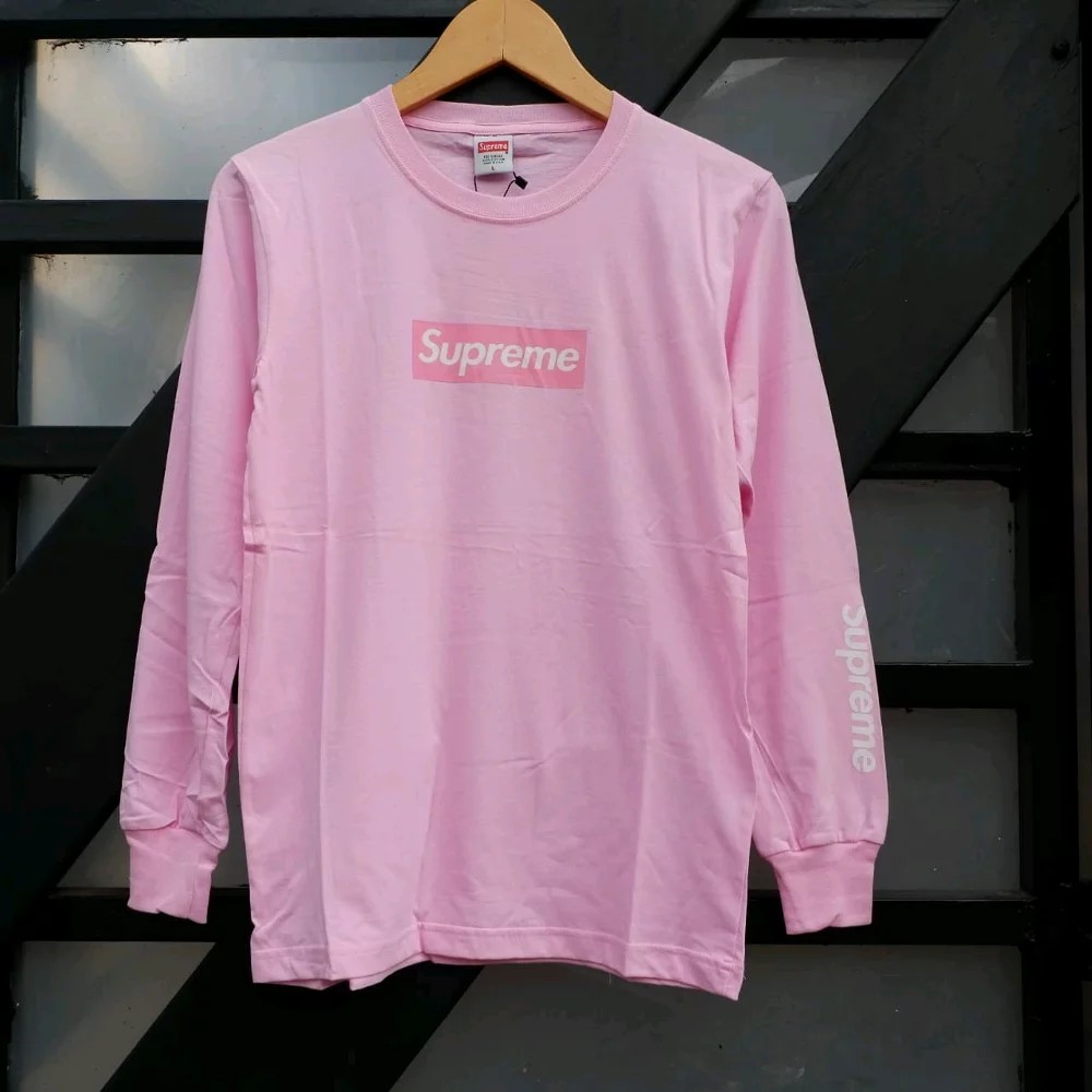 Kaos Panjang Supreme Original