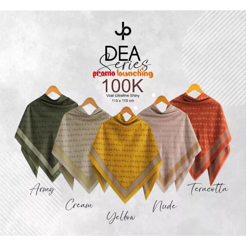 Journey Scarves Dea Series / Segi Empat Journey