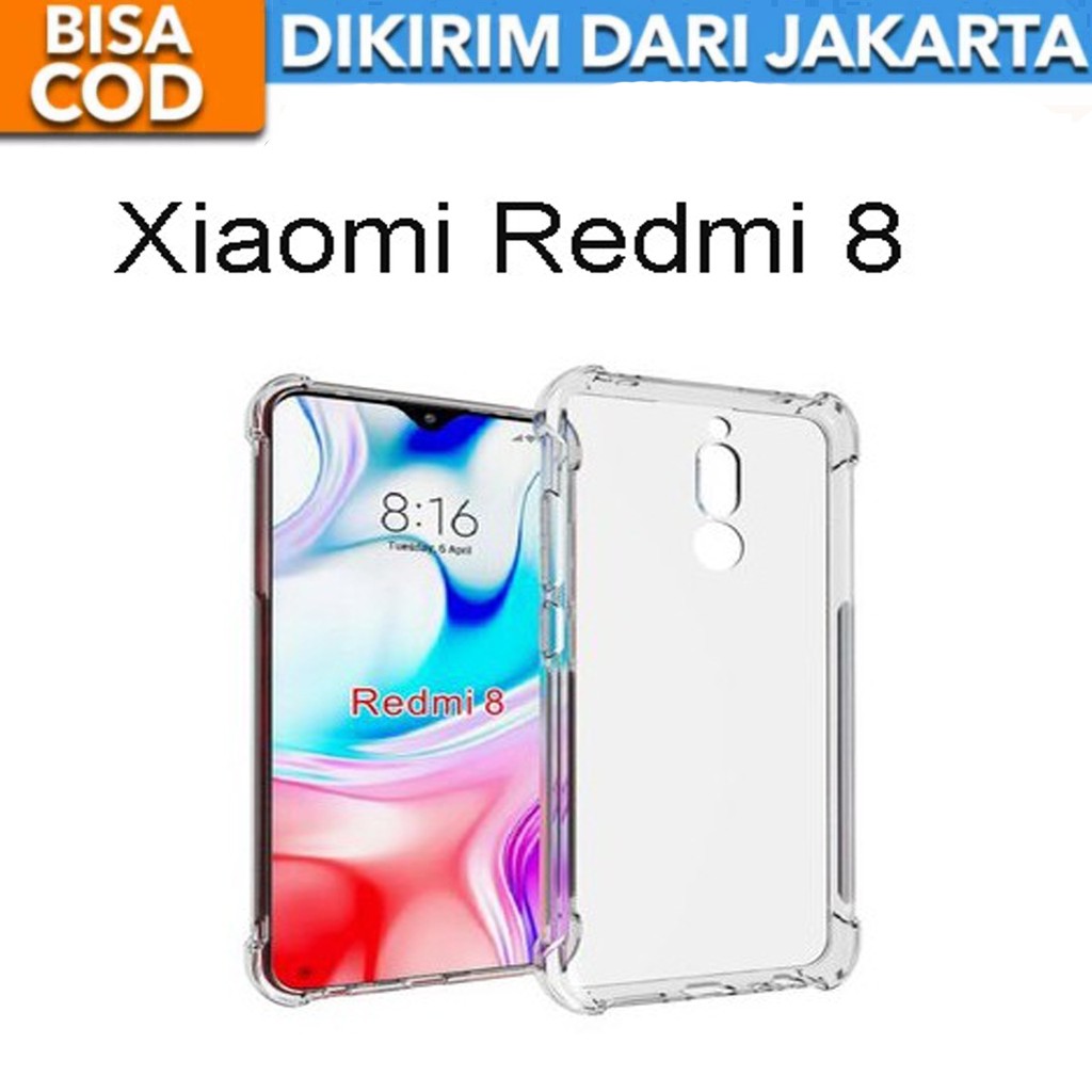 Casing Xiaomi Redmi 8 Anti crack SoftCase