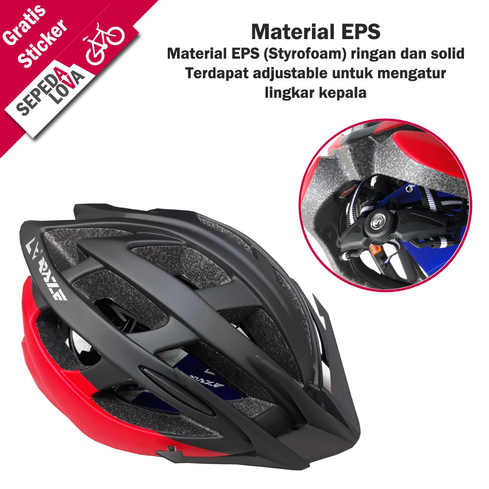  Helm  Sepeda  Raze R3 MTB Roadbike Shopee  Indonesia