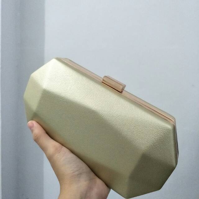 Tas Pesta Clutch Gold