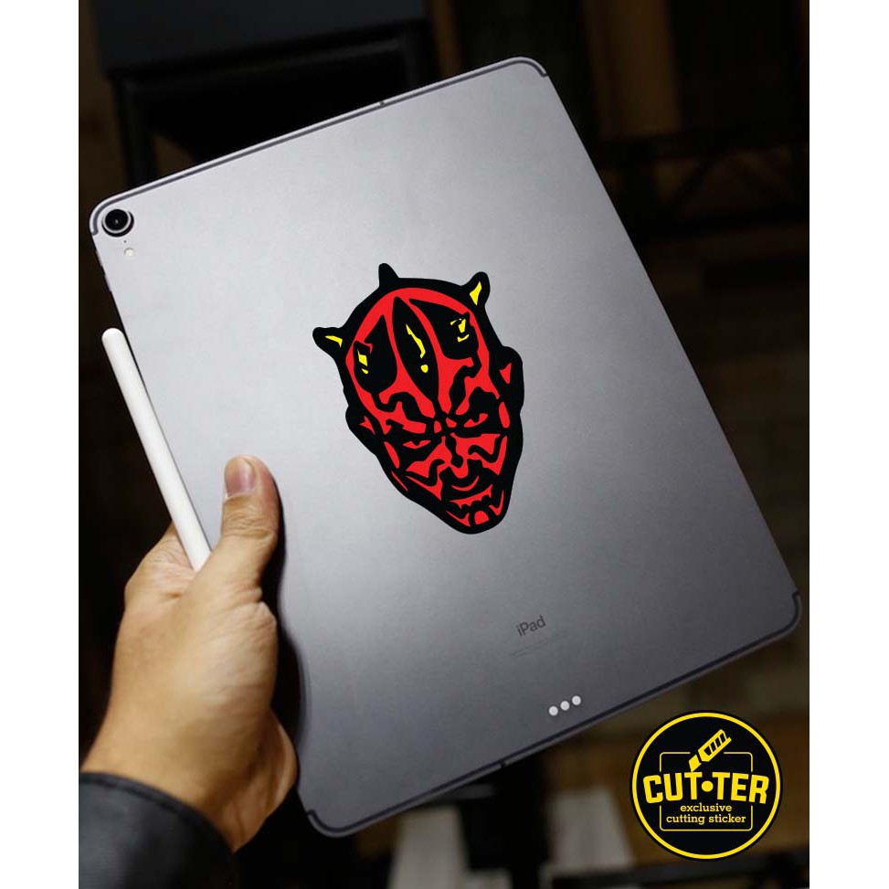 cutting sticker DARTH MAUL starwars