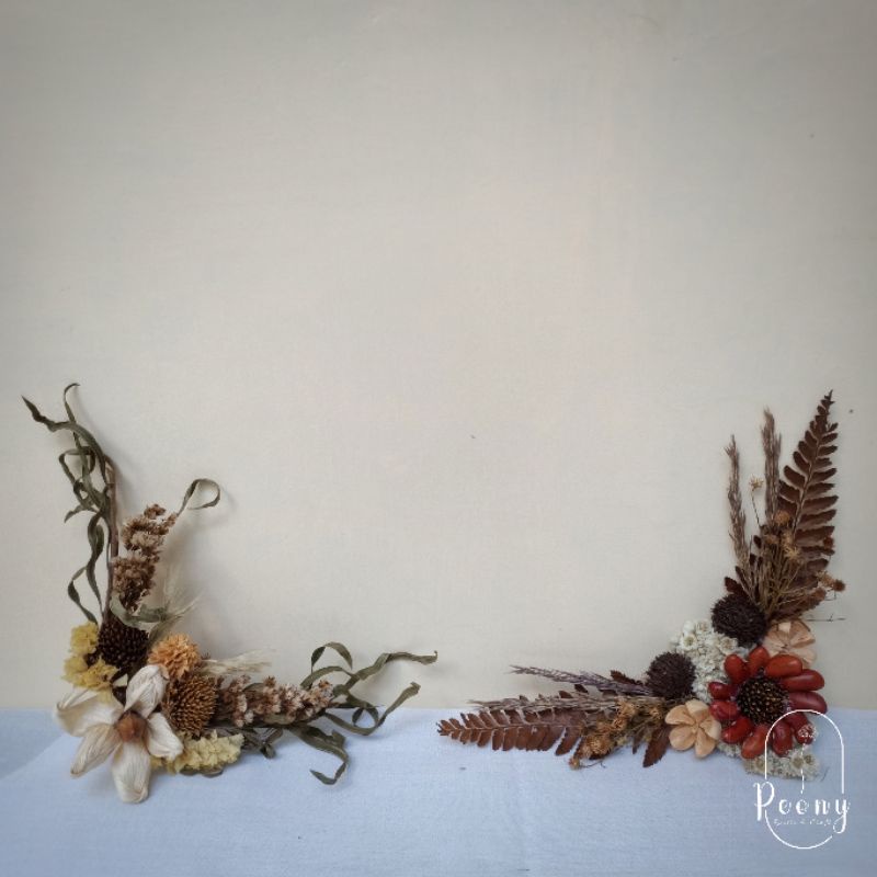 RANGKAIAN BUNGA SUDUT MAHAR/PIGURA