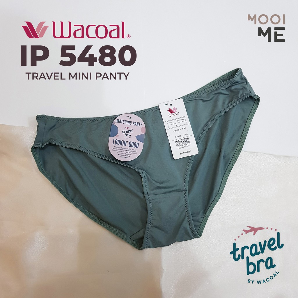 Wacoal IP 5480 Travel Mini Panty (Celana Dalam) Model Polos