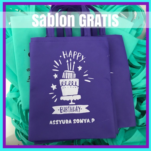 

Tas SOUVENIR ULTAH MURAH (F20.25)