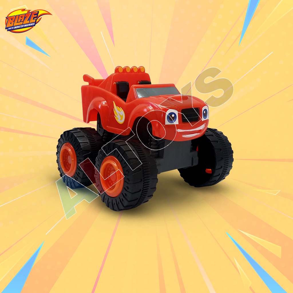 MAINAN MONSTER TRUK BLAZE OF THE MONSTER MACHINES SET ISI 3PCS