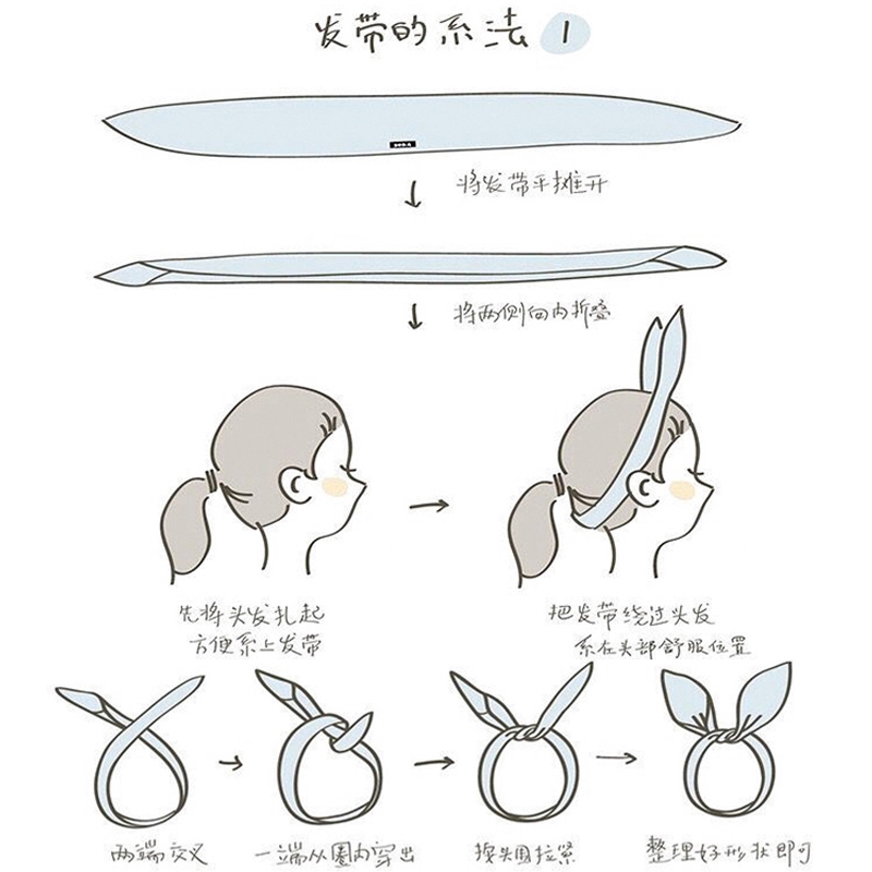 Hairband bagian tipis  rambut  bundel Korea  liar headband 