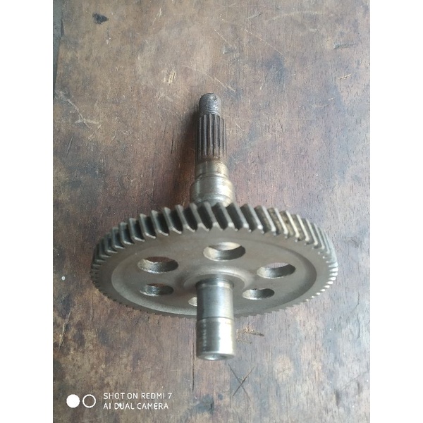 as gear roda qingqi baby matic 50cc / gear roda belakang qingqi baby matic 50cc