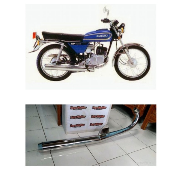KNALPOT STANDAR RACING SUZUKI GP100/125