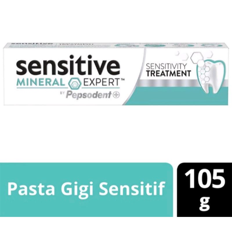 PEPSODENT Sensitive Mineral Expert Sensitivty Treatment 105 gram
