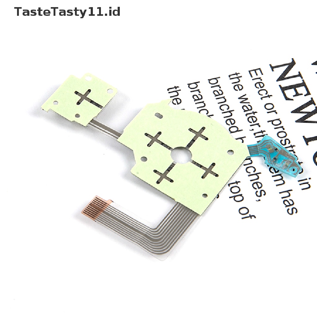 【TasteTasty】 1Pc D-Pad Left Ribbon Keyboard Button Flex Cable Set with rubber for PSP3000 .