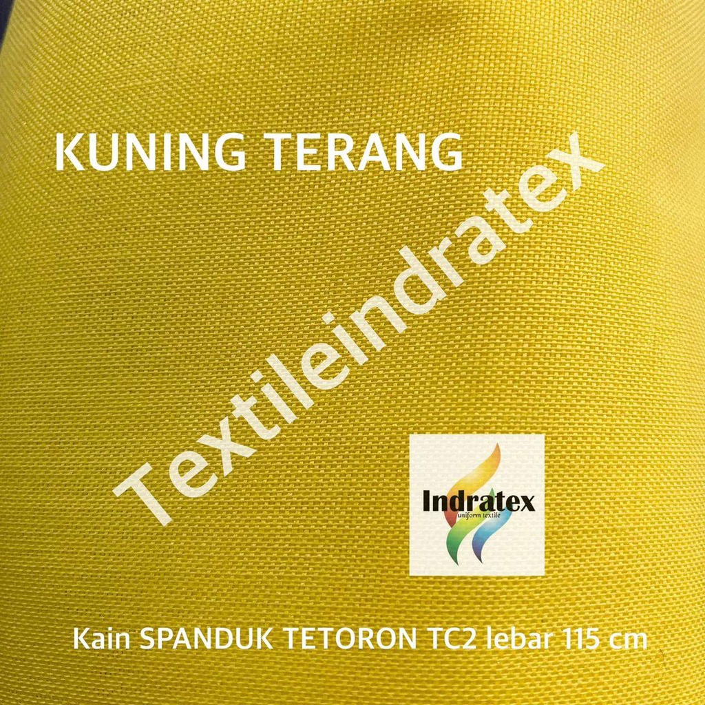 ( per setengah meter ) KAIN craft spanduk TETORON TC2 Lebar 115 CM bahan spanduk sablon printing sublime umbul umbul kantong celana lapisan kursi goodie bag tas sovenir souvenir