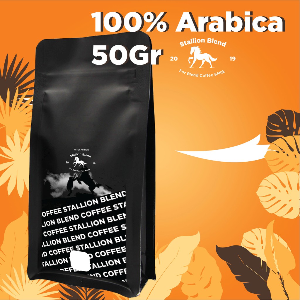 

Biji Kopi Blend 100% ARABICAKopi Susu 50 gr ( sample )