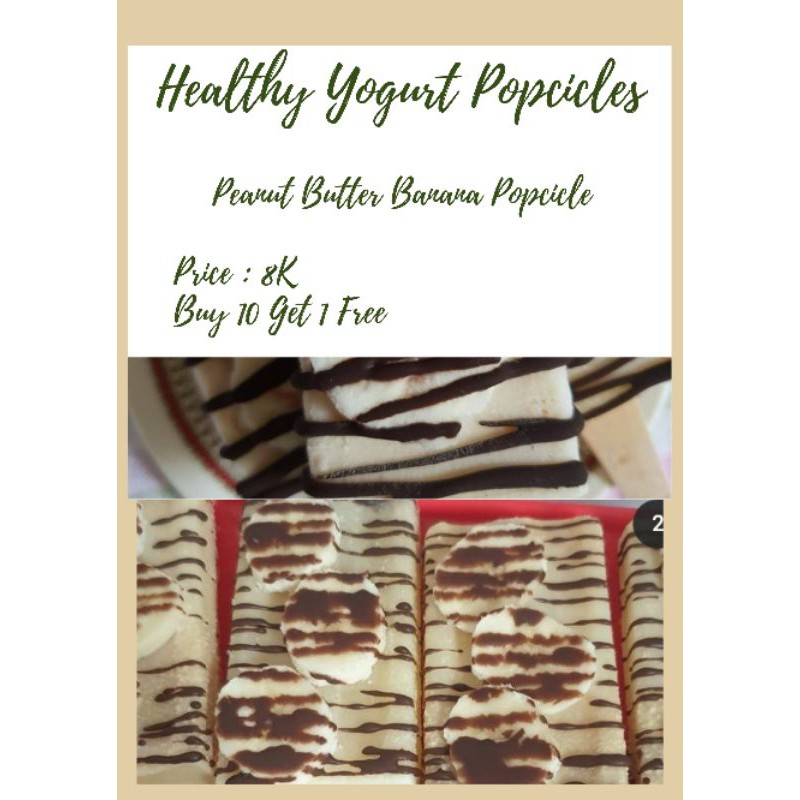 

Peanut Butter Banana Popcicle