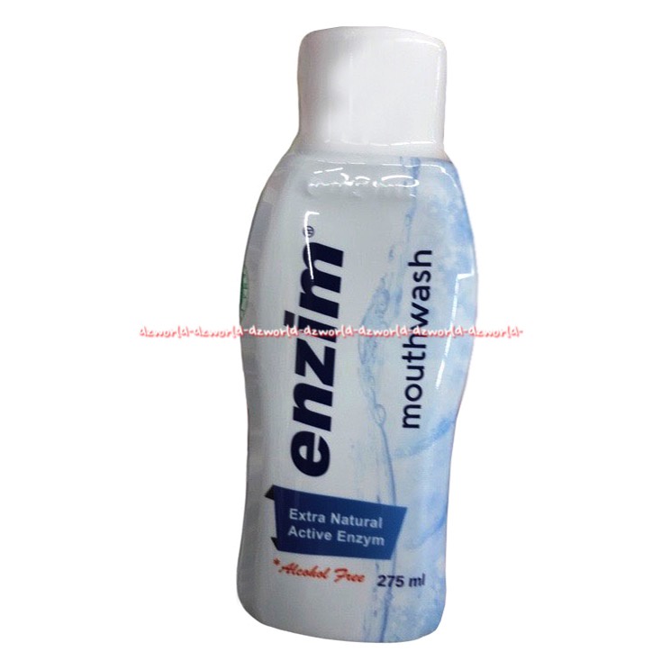 Enzim Mouthwash 275ml Extra Natural Active Enzym Obat Kumur Kumur Penyegar Mulut Enzim Mouth Wash 275 ml