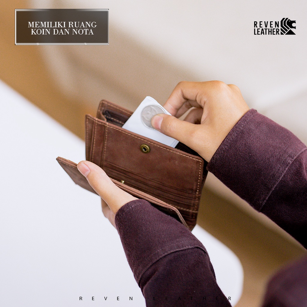 Dompet Kulit Dompet Pria Premium Wallet Kulit Sapi Asli Fashion Pria Cowok Original Murah Branded Glory wallet