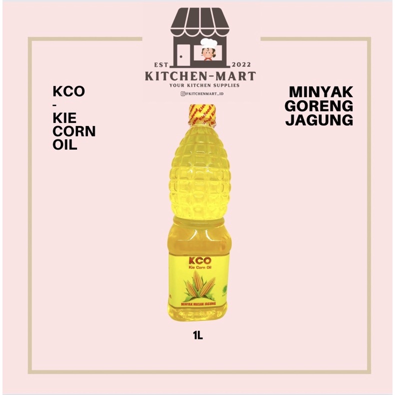 

KCO KIE CORN OIL 1L| MINYAK MASAK JAGUNG HALAL