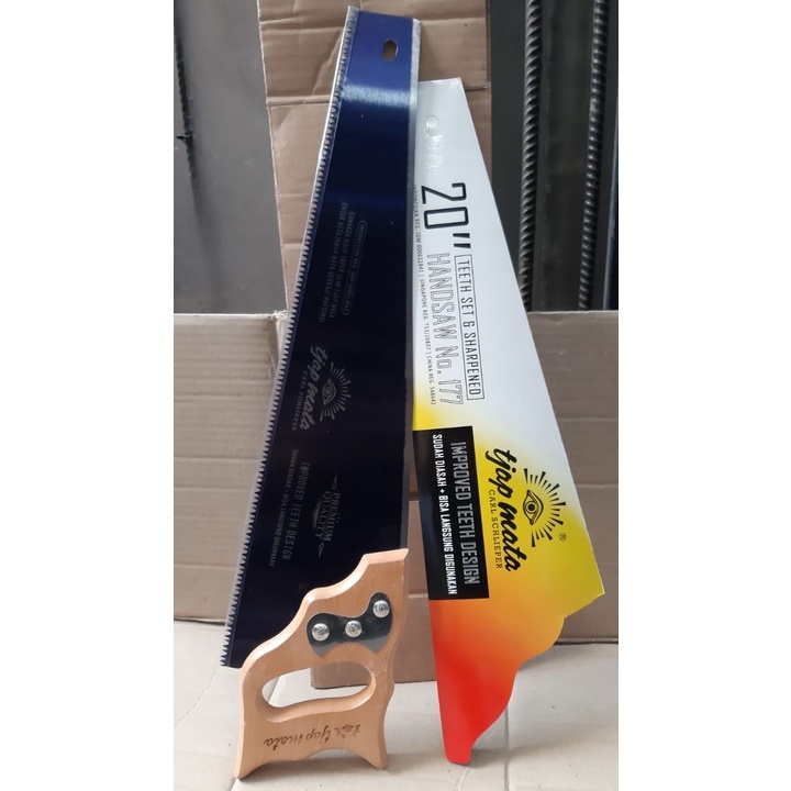 GERGAJI KAYU CAP MATA ASLI 18&quot;  / GERGAJI GOROK