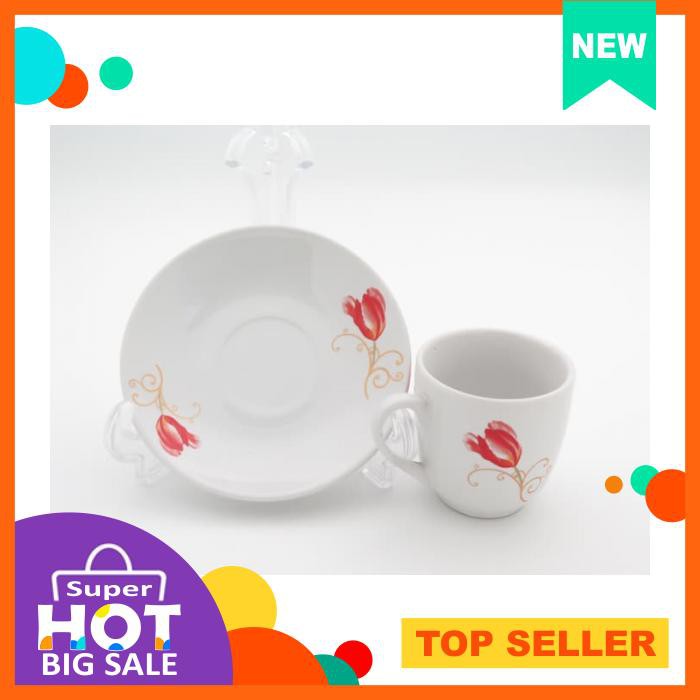 Cangkir Set Red Tulip Espresso @12 Pcs/Set