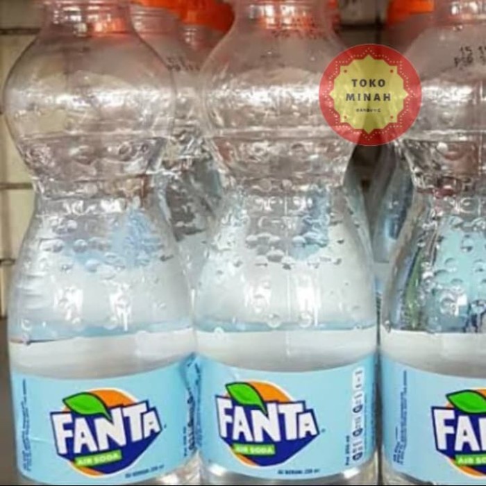 

(BISA COD) TokoMinah Fanta Soda Water Murni 250ml (12botol)