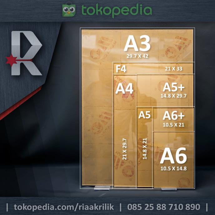 

Kualitas Terbaik] Akrilik Potongan A4 3Mm