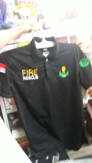 kaos polo custom bordir