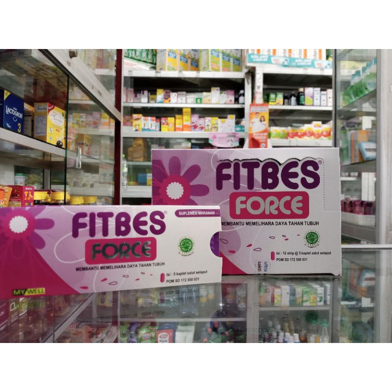 FITBES FORCE @5 Tablet | Suplemen Daya Tahan Tubuh - ED 07/2024