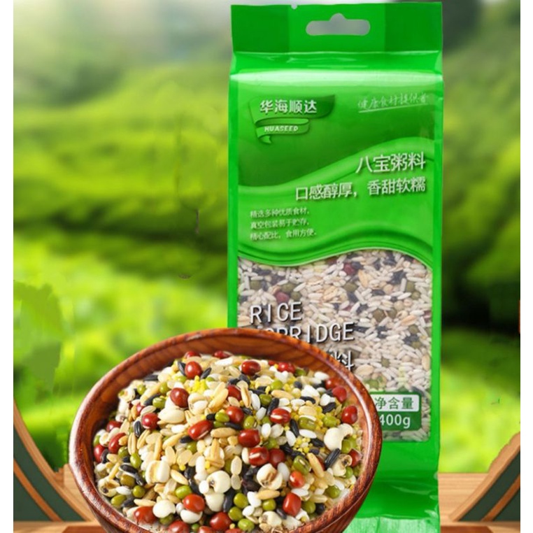 

Beras Mentah Mix 8 八宝粥米 Ba Bao Zhou bijian bubur Organic