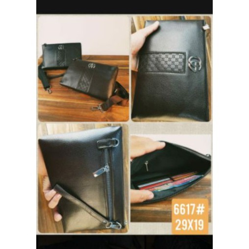 clutch bag gucci cowok kulit import