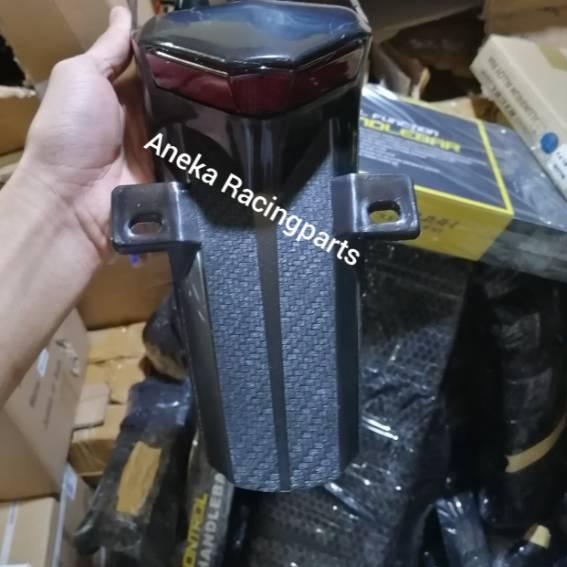 Stoplamp klx bf klx g klx s dtracker new set dudukan plat nomor / lampu belakang klx led 3 in 1