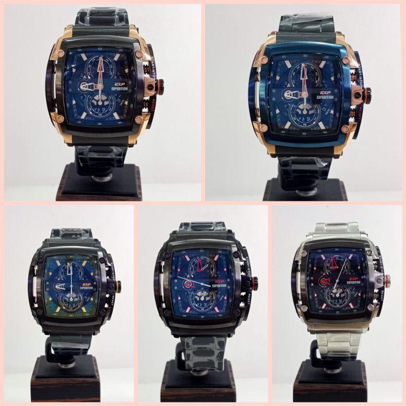 JAM TANGAN Expedition (EXP) E 3008 MC/BC (BC=ukuranny agak kecil dri MC)ORIGINAL & GARANSI RESMI Exp