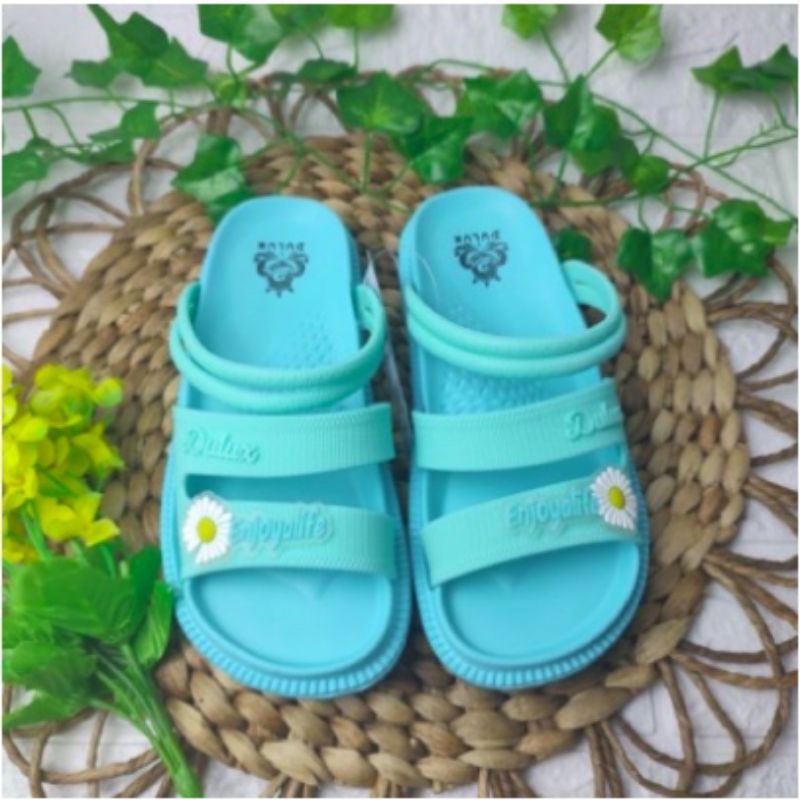 DX-323C Sandal Karet Anak Perempuan Tanggung Model Gladiator