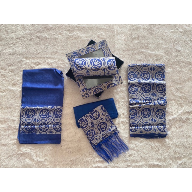 Kain Tenun Sarimbit Sutra Batik Cup Sengkang Makassar Couple Original Silk Shopee Indonesia