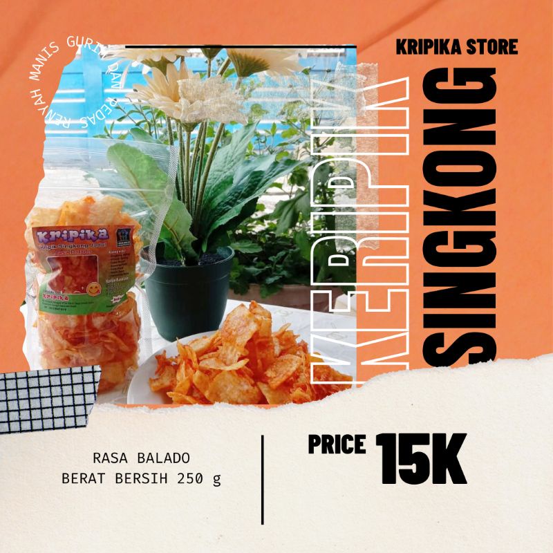 

Kripik Singkong Enak