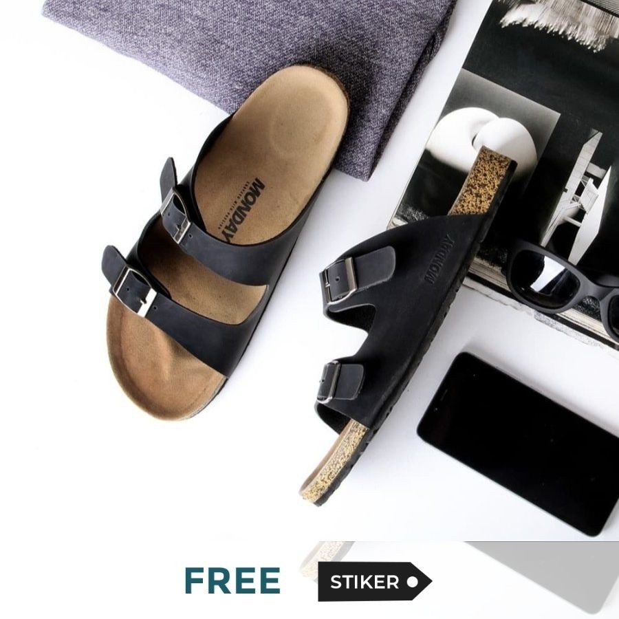 Monday Sandal Pria | Yuno Brown