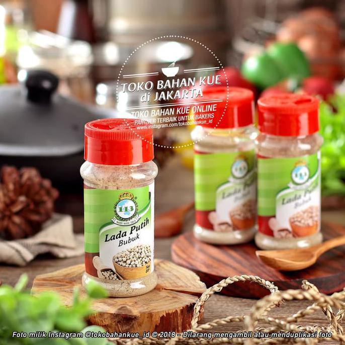 

BERKUALITAS! Rempahku - 113 Lada Putih Bubuk Merica Ground Pepper Powder Botol