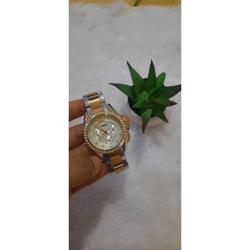 Preloved Second Bekas Jam Tangan Original Merk Fossil
