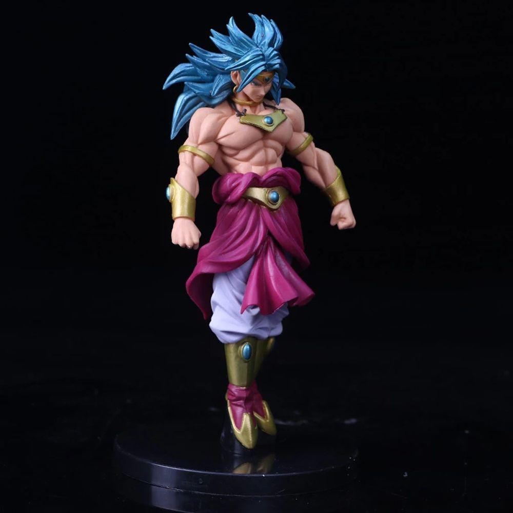 [Elegan] Action Figure Untuk Anak Dekorasi Rumah DBZ Mainan Model Rambut Biru Mainan Budokai