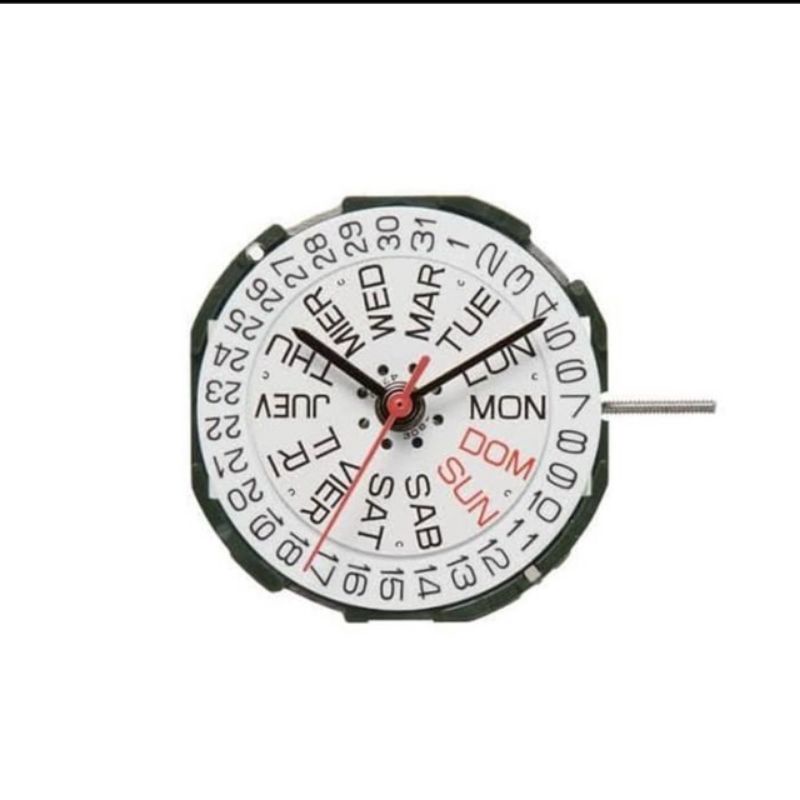 mesin jam tangan casio miota 2105 original mesin jam tangan