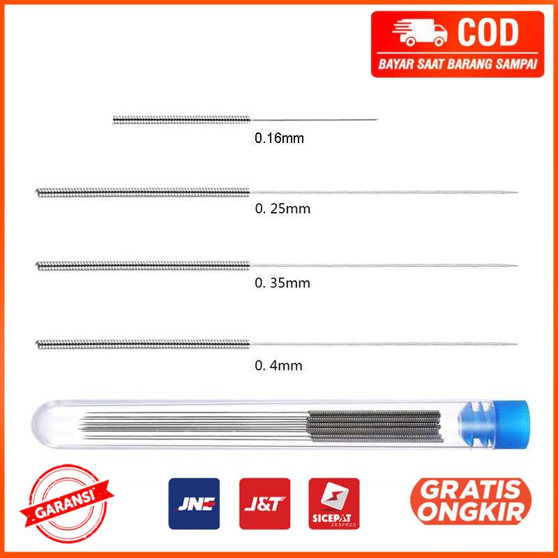 Jarum Pembersih Nozzle 3D Printer Cleaning Needle 10PCS