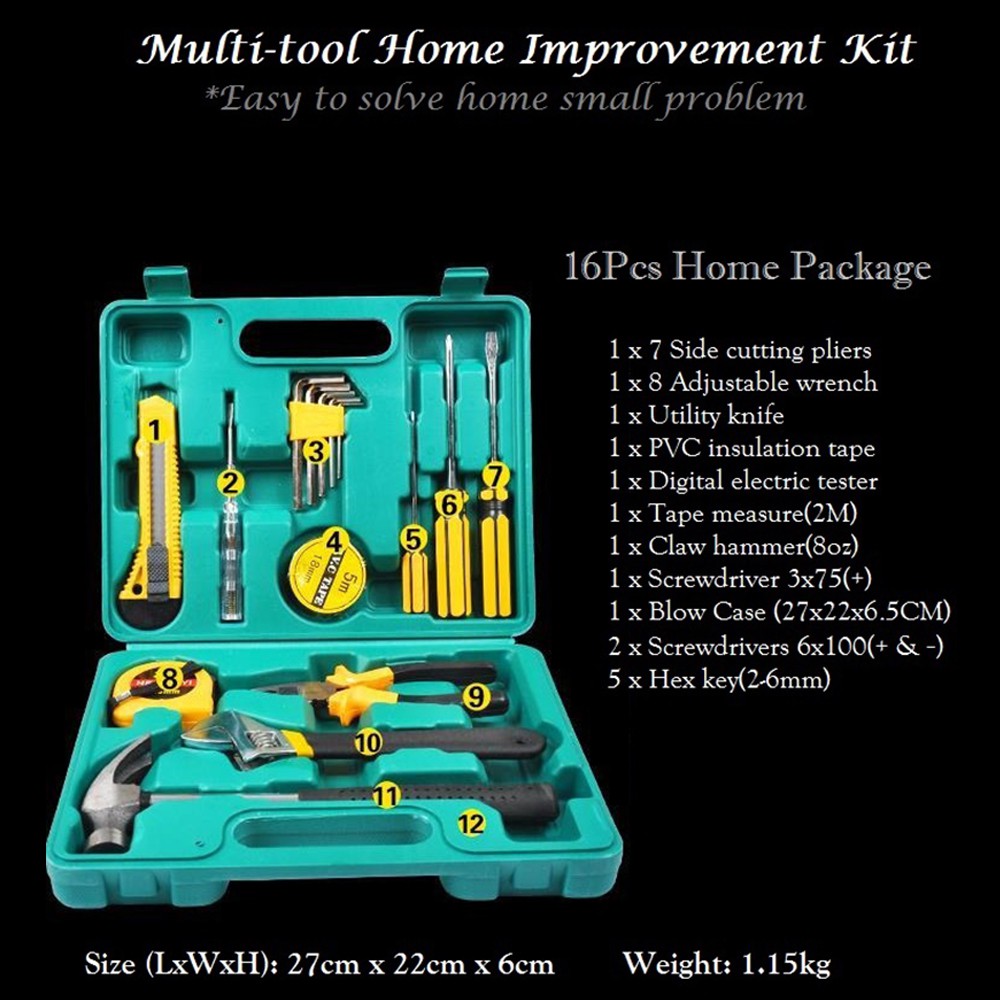 TOOL KIT 16 PCS