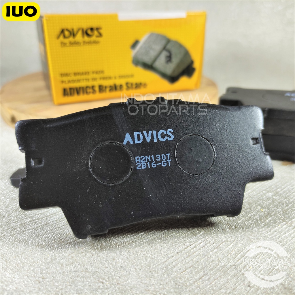 Brake Pad AISIN All New Camry Kampas Rem ADVICS A2N130T - ORIGINAL